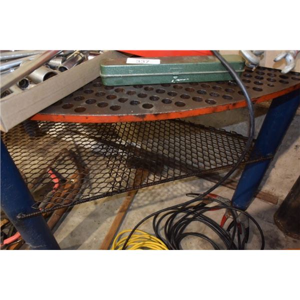 Metal work bench 32d x 62w x 33h
