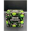 Image 1 : Origin Organic Lime Sparkling Water (6 x 355ml)