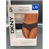 Image 1 : DKNY 5pk Cotton Hipster Underwear (L)
