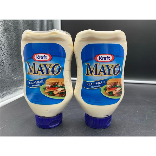 Kraft Mayo Real Mayonnaise (2 x 650ml)