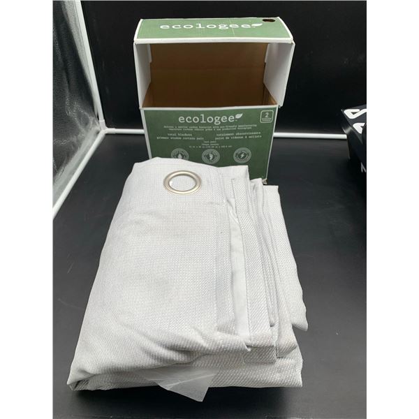 Ecologee Total Blackout Grommet Window Curtain Pair (2ct - 52in x 90in)