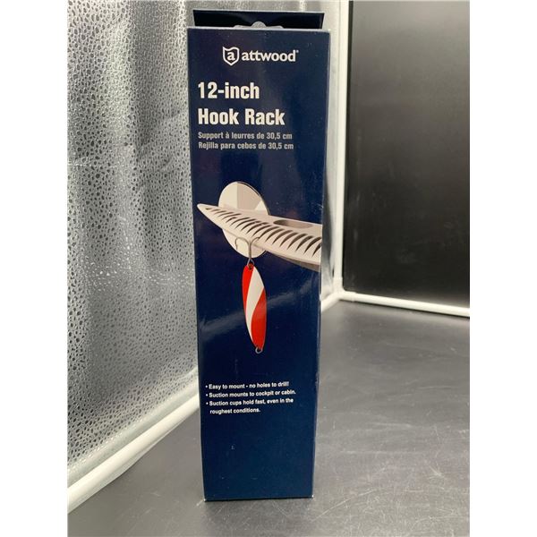 Attwood 12in Hook Rack