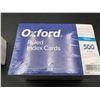 Image 3 : Oxford Ruled Index Cards (2 sizes x 500ct)