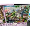 Image 2 : Lot of 3 100pc Puzzles
