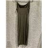 Image 3 : KnMn Women's Cowl Neck Spaghetti Strap Mini Dress,Bodycon Ribbed Sleeveless Ruched Drawstring Backle