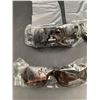 Image 2 : Lot of 4 Denver Hayes UV Protection Glasses and Soft Bags (3ct)
