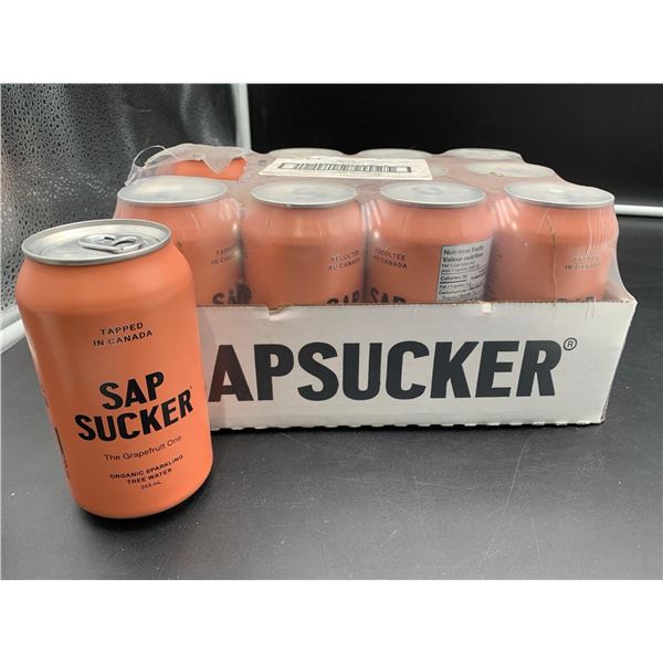 Sap Sucker Organic Sparkling Tree Water- Grapefruit (12 x 355ml)