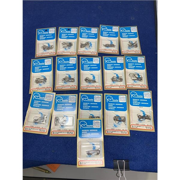 Bronzed Aberdeen Hooks (16 x 11)