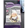 Image 2 : Hot Paws Ladies Thermal Acrylic Blend Socks-Size 6-10