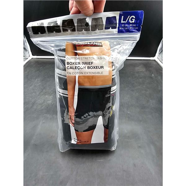Kirkland Cotton Stetch Boxer Brief (L) 6pk