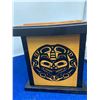 Image 3 : Wooden Haida West Coast Indigenous Box by Clarence A Wells Blackfish