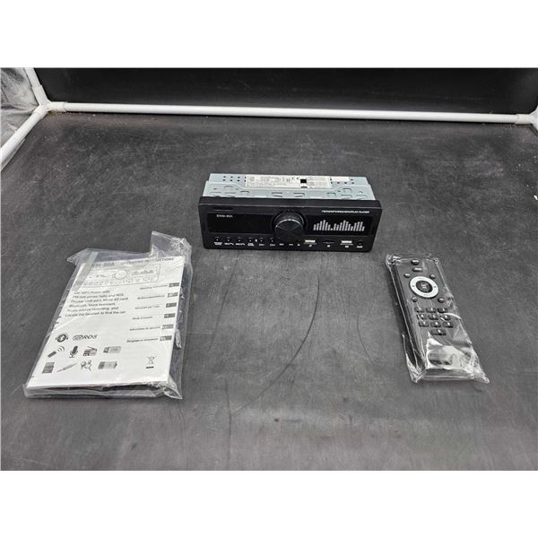 Car MP3 Player with FM/AM Stereo Radio & RDS. Double USB Port, Micro SD Card, Bluetooth, Voice Assis