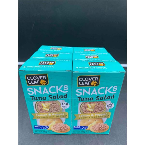Clover Leaf Snacks Tuna Salad-Lemon & Pepper (6 x 90g)