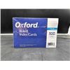 Image 1 : Oxford Ruled Index Cards, White (500ct) 4in x 6in