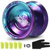 Image 1 : Lixada Yoyo Responsive Yoyo for Kids Aluminium Yoyo Professional Beginner Yo-yo Competitive Yo Yo Ba