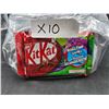 Image 1 : Nestle KitKat Candy Bars (10 x 45g)
