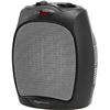 Image 1 : Amazon Basics 1500W Ceramic Personal Heater with Adjustable Thermostat, Black