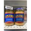 Image 1 : Adams 100% Natural Crunchy Peanut Butter 1kg x 2
