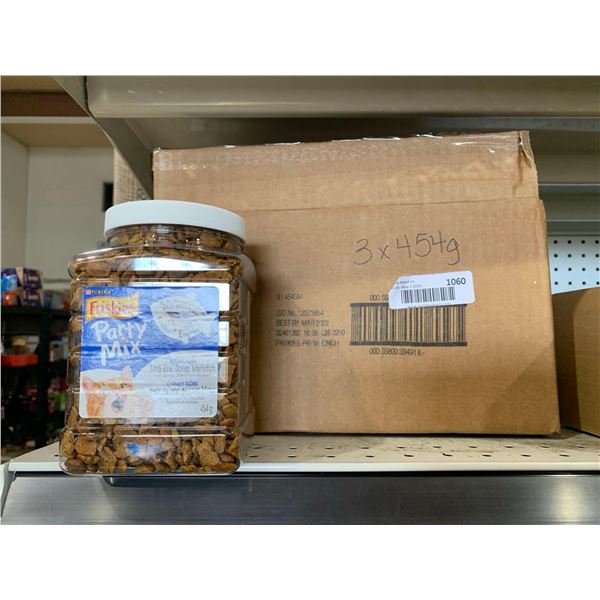 Purina Friskies Party Mix Cat Treats Ocean Crunch 3 x 454g