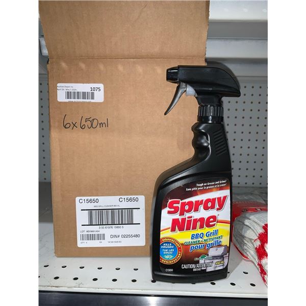 Spray Nine BBQ Grill Cleaner 6 x 650ml