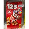 Image 1 : Nestle 125 Mini Assorted Chocolate Bars 1.25kg