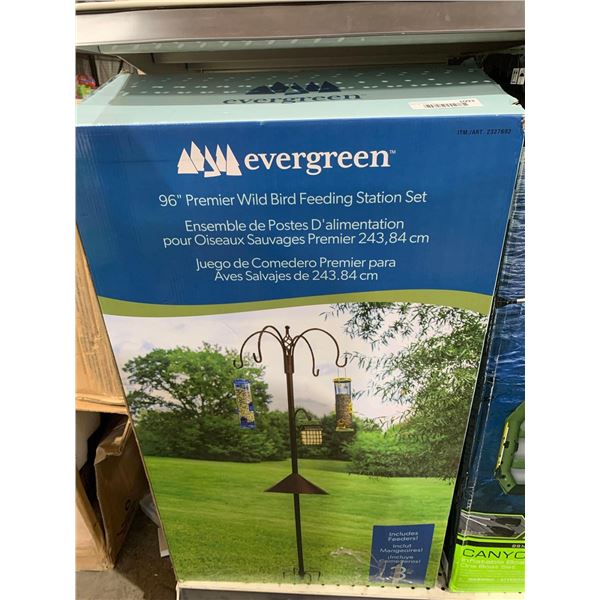 Evergreen 96" Premium Bird Feeding Station Set