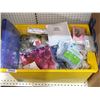 Image 2 : Bin of Assorted Craft Supplies Bin Included