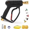 Image 1 : MEKOH High Pressure Washer Short Gun, 5000 PSI 10.5 GPM Industrial Pressure Power Water Spray Gun, w