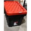 Image 1 : TuffStore Heavy Duty Storage Box 28.6x19.7x16.2in/po 27gallon x2