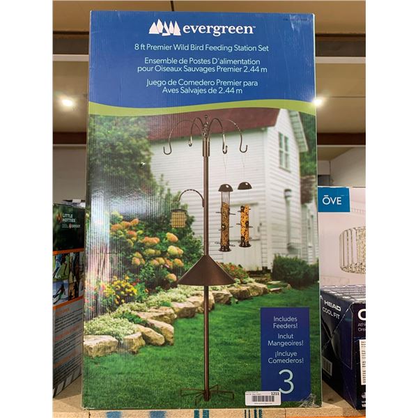 Evergreen 8' Premier Wild Bird Feeding Station Set