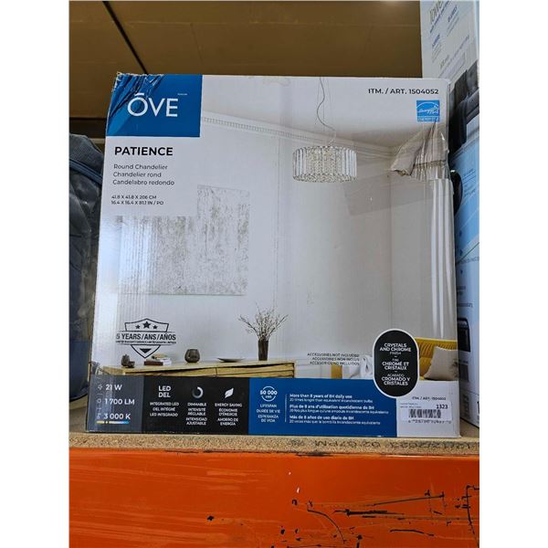 OVE Patience round chandelier light 41.8x41.8x206CM