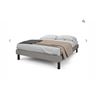 Image 1 : Breezbkg Breeze Platform Bed - in Dark Gray