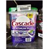Image 1 : Cascade Platinum Plus Dishwasher Tabs 81 Count