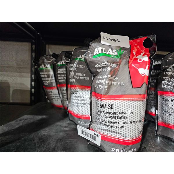 Atlas Premium SAW 5W-30 4-Cycle Engoing Oil 4x0.946L