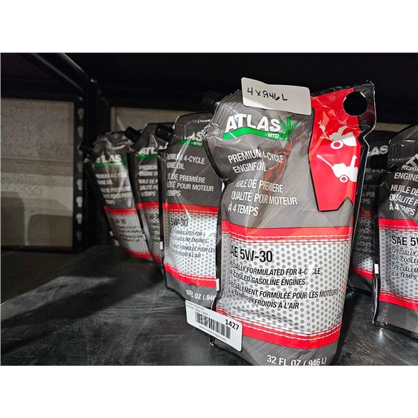 Atlas Premium SAW 5W-30 4-Cycle Engoing Oil 4x0.946L