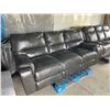 Image 3 : Dark Gray 3 Seat Reclining Sofa