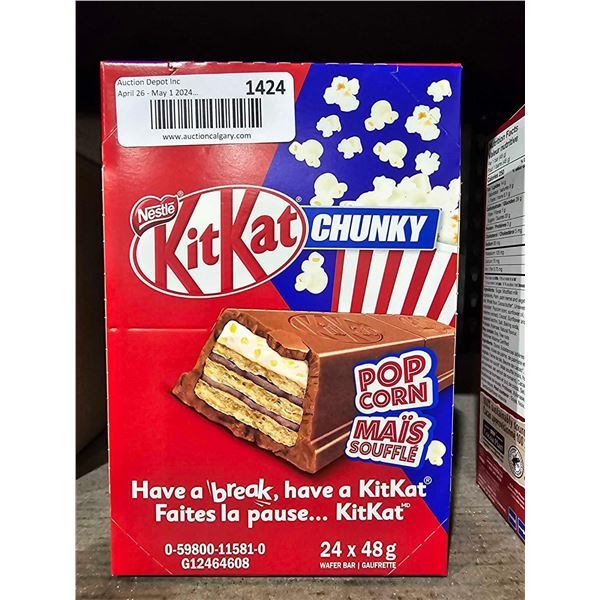 Kitkat Popcorn Candy Bars 24x48g