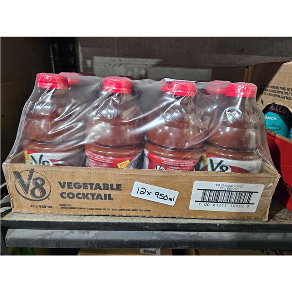 V8 Vegetable Cocktail Original 12 x 950ml