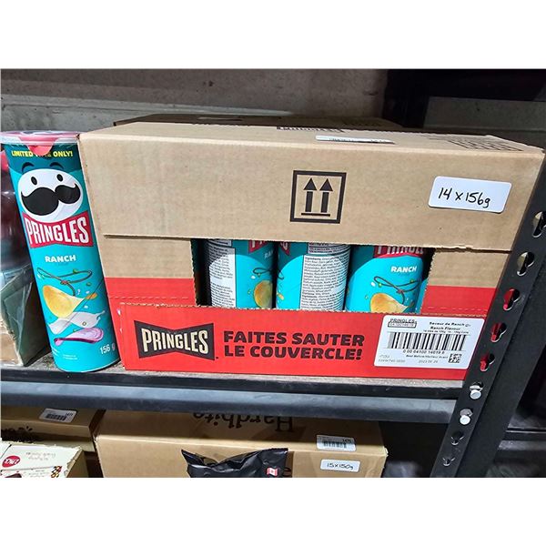 Pringles Ranch Flavor Chips 14 x 156g