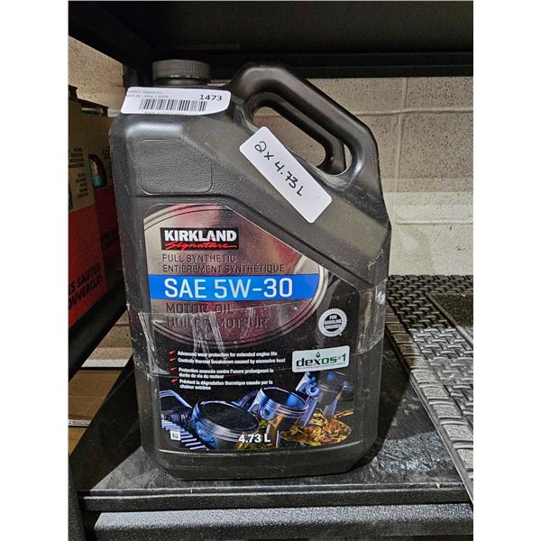 SAE 5W-30 Full Synthetic Motor Oil 2x4.73L
