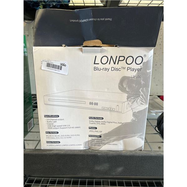 Lonpoo Blu-Ray Disc Player