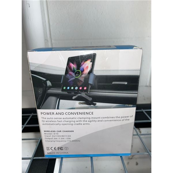 Auto Clamping Car Mount Dash & Windshield