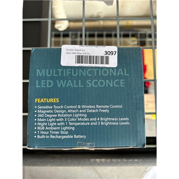 Multifunctional LED Wall Sconce