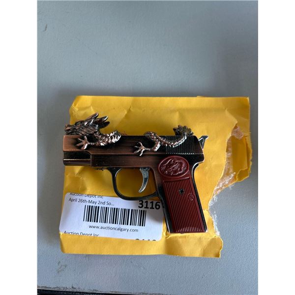 Dragon Handgun Lighter with Light