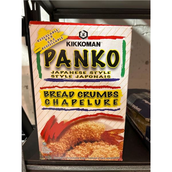 Kikkoman Panko Japanese Style Bread Crumbs 3lbs