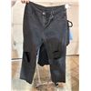 Image 1 : Black Ladies Pre Ripped Jeans Size Unknown