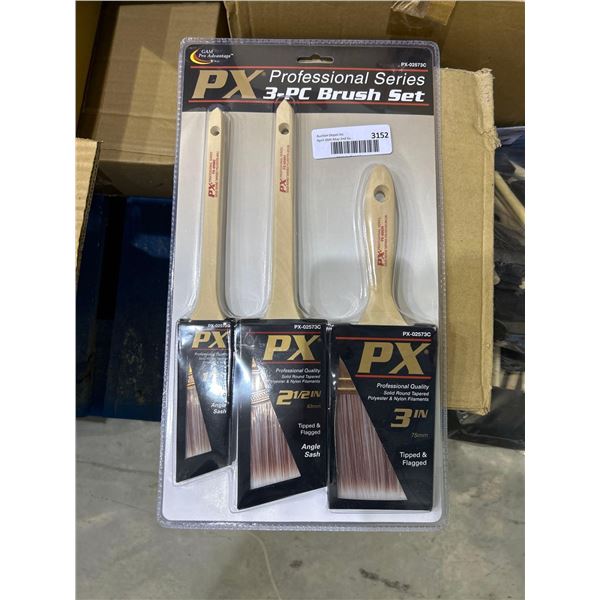 PX Professional Series 3-pc Brush Set