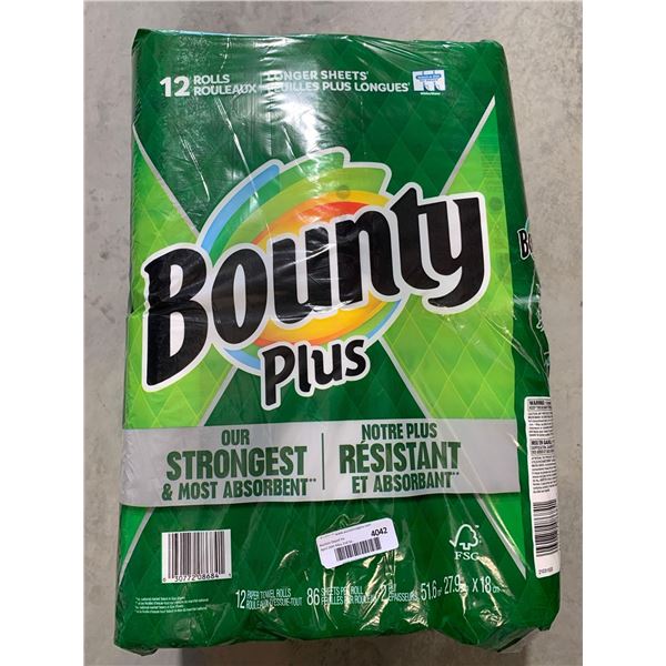 Bounty Plus Paper Towel 12 Count