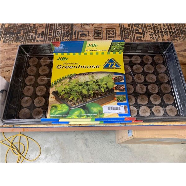 Jiffy Professional Greenhouse Pods 72 x 2