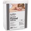 Image 1 : For Pro Premium Flannel Massage Sheet Set